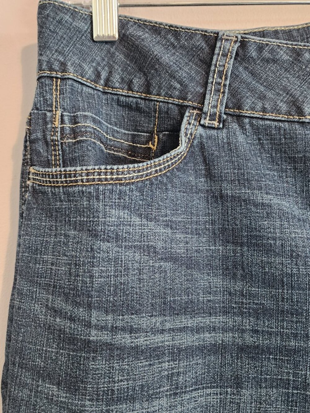 Lee Riders Women's Size 14 Long Relaxed Fit Straight Leg Mid-Rise - Picture 4 of 14